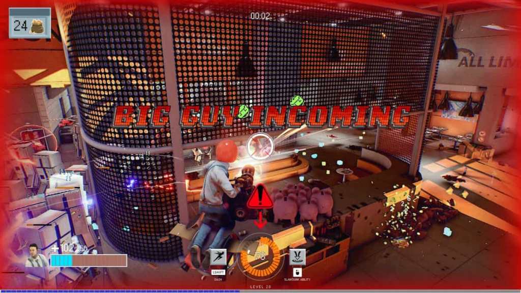 Big Guy incoming in Last Man Sitting