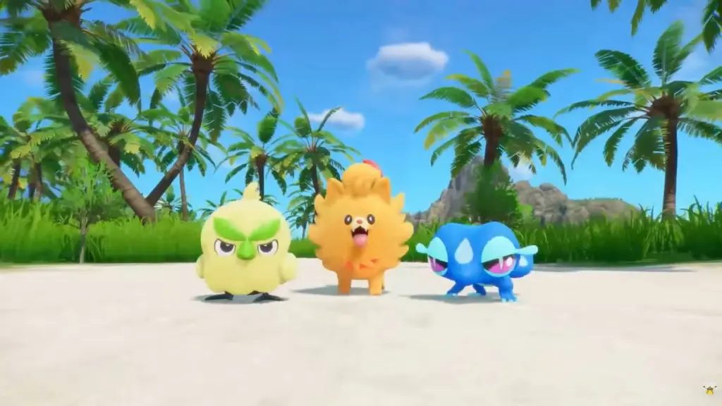 Pokemon Winds Waves starters