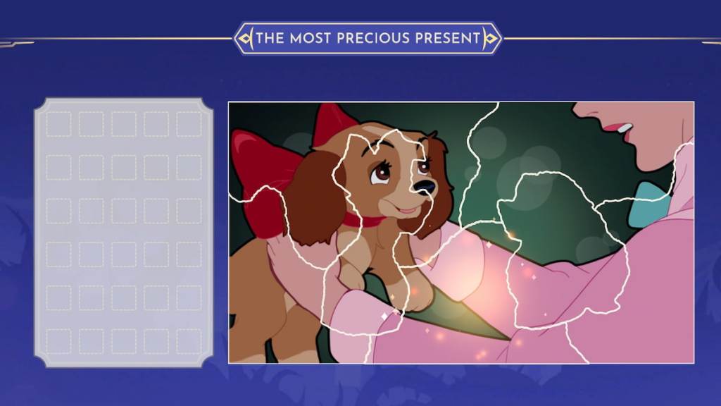 Lady puzzle in disney dreamlight valley