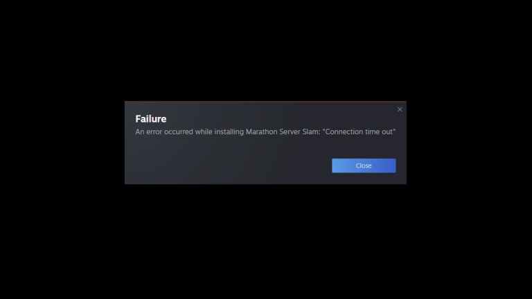 How to fix Marathon server slam 'Connection time out' error on Steam ...