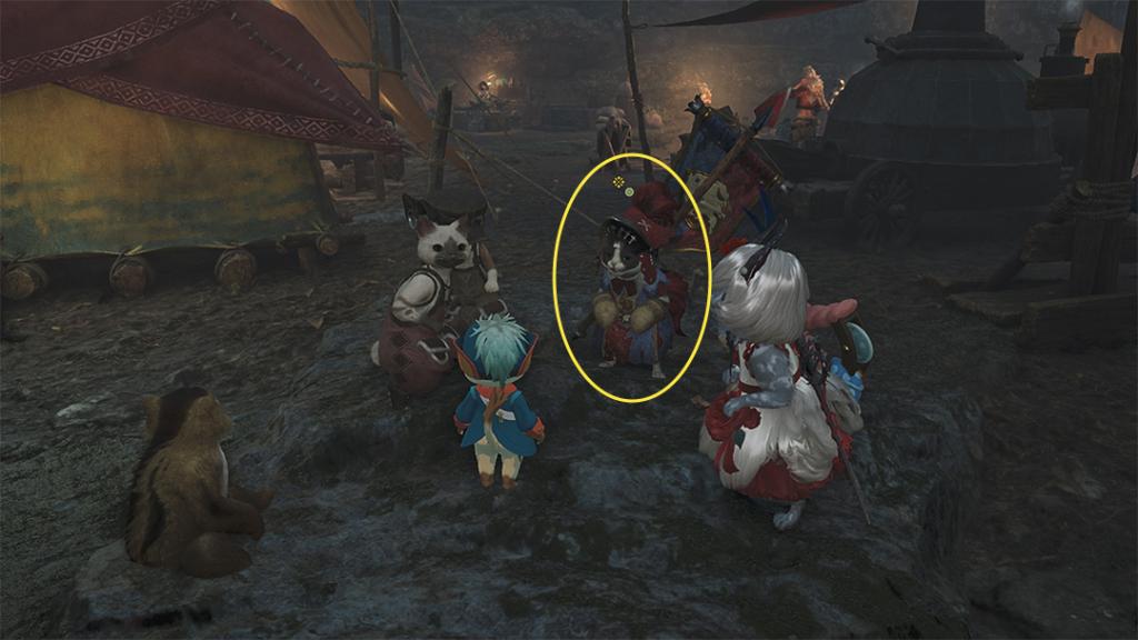 Sole NPC in Monster Hunter Wilds