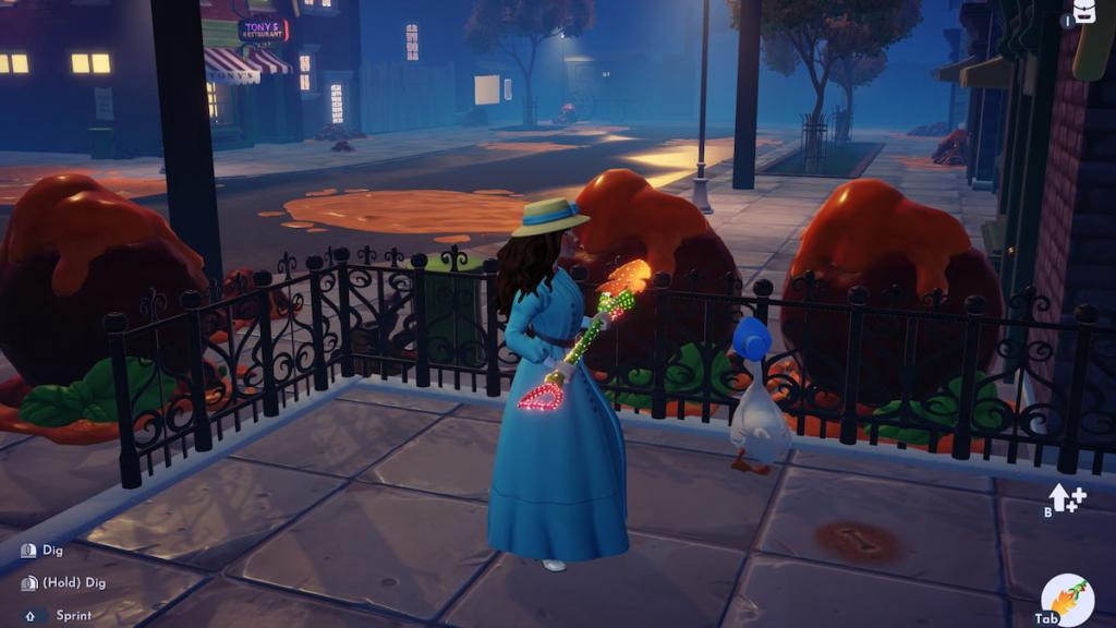 second bone dig spot in disney dreamlight valley