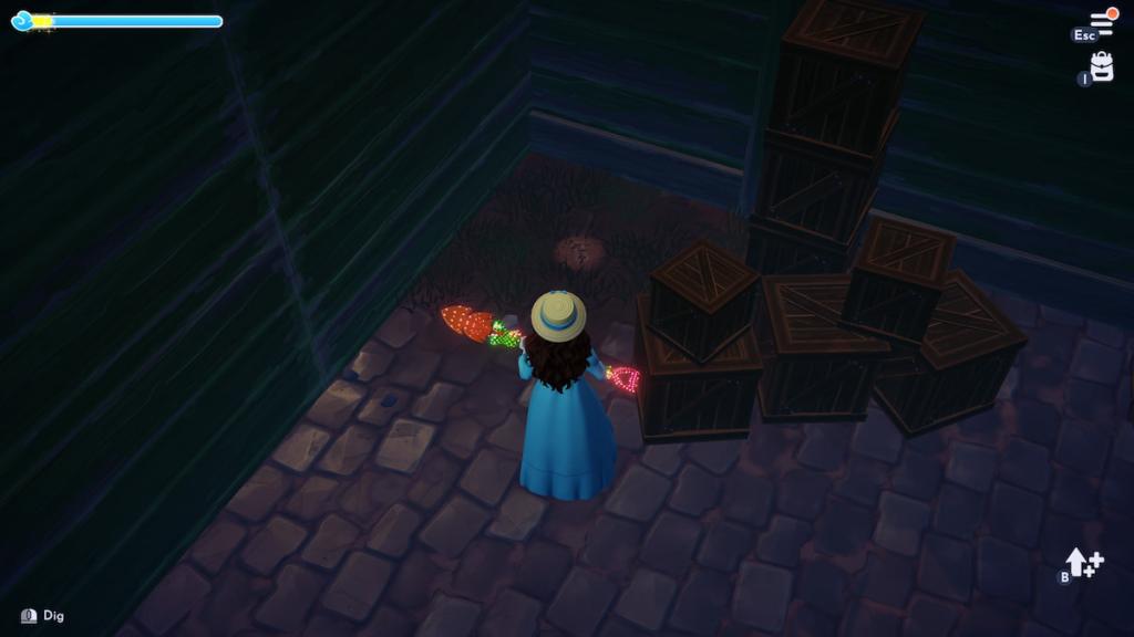 seventh bone dig spot in disney dreamlight valley