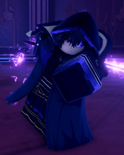 Shadow boss from Sailor Piece Roblox experience.