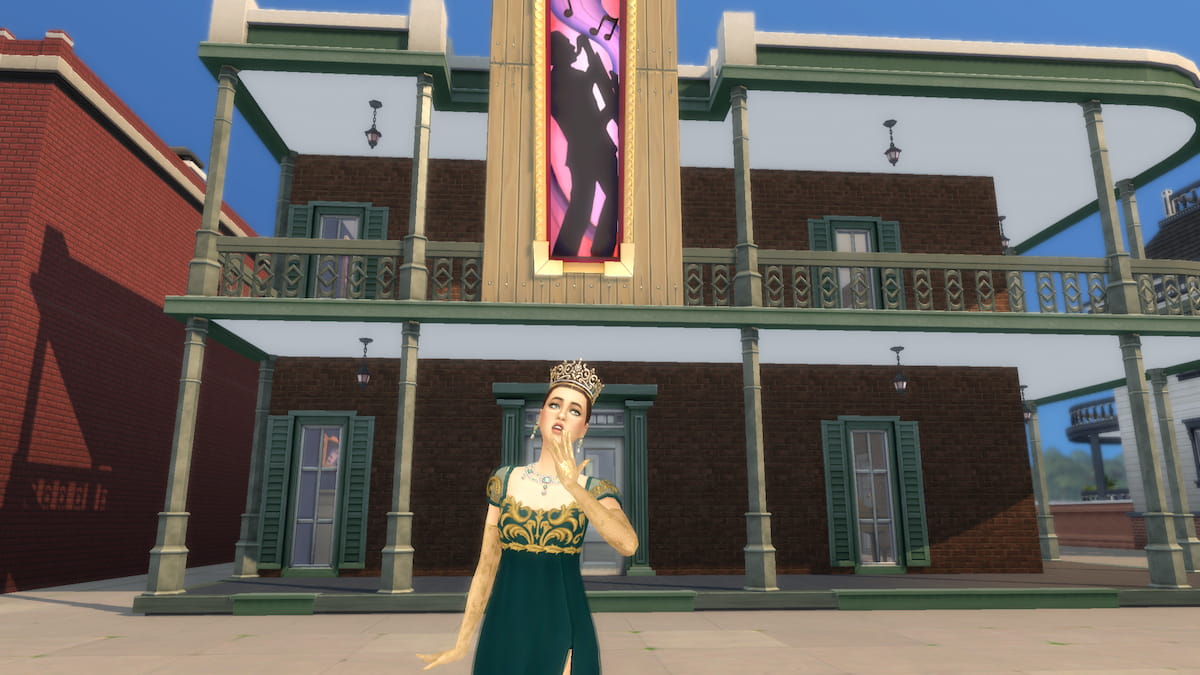 Where to find the Blue Velvet Nightclub in The Sims 4