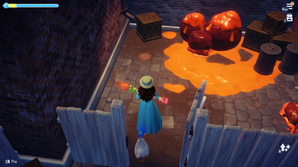 sixth bone dig spot in disney dreamlight valley