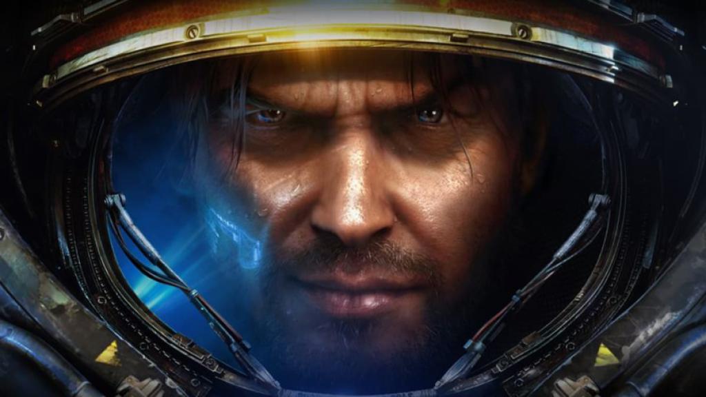Starcraft 2 cover.