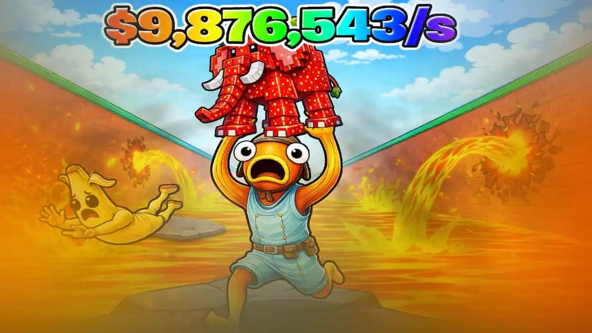 Promo image for Survive Lava for Brainrots.