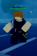Town Warden boss from the Sorcerer Ascent Roblox experience.
