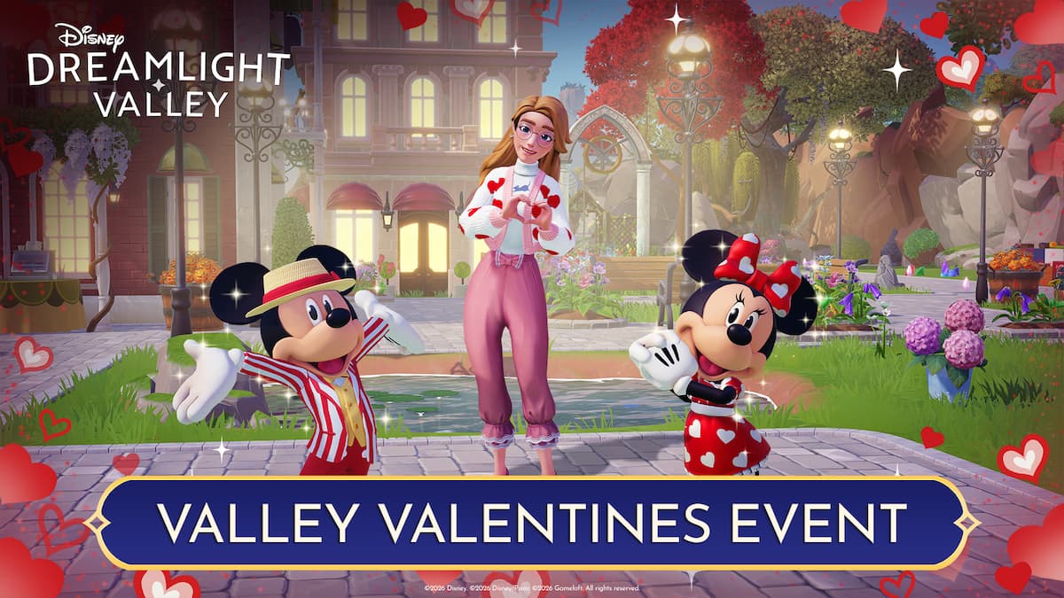 All Valley Valentines event duties and rewards in Disney Dreamlight Valley