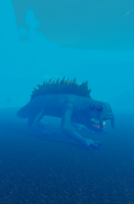 Wraith Blue Curse boss from the Sorcerer Ascent Roblox experience.