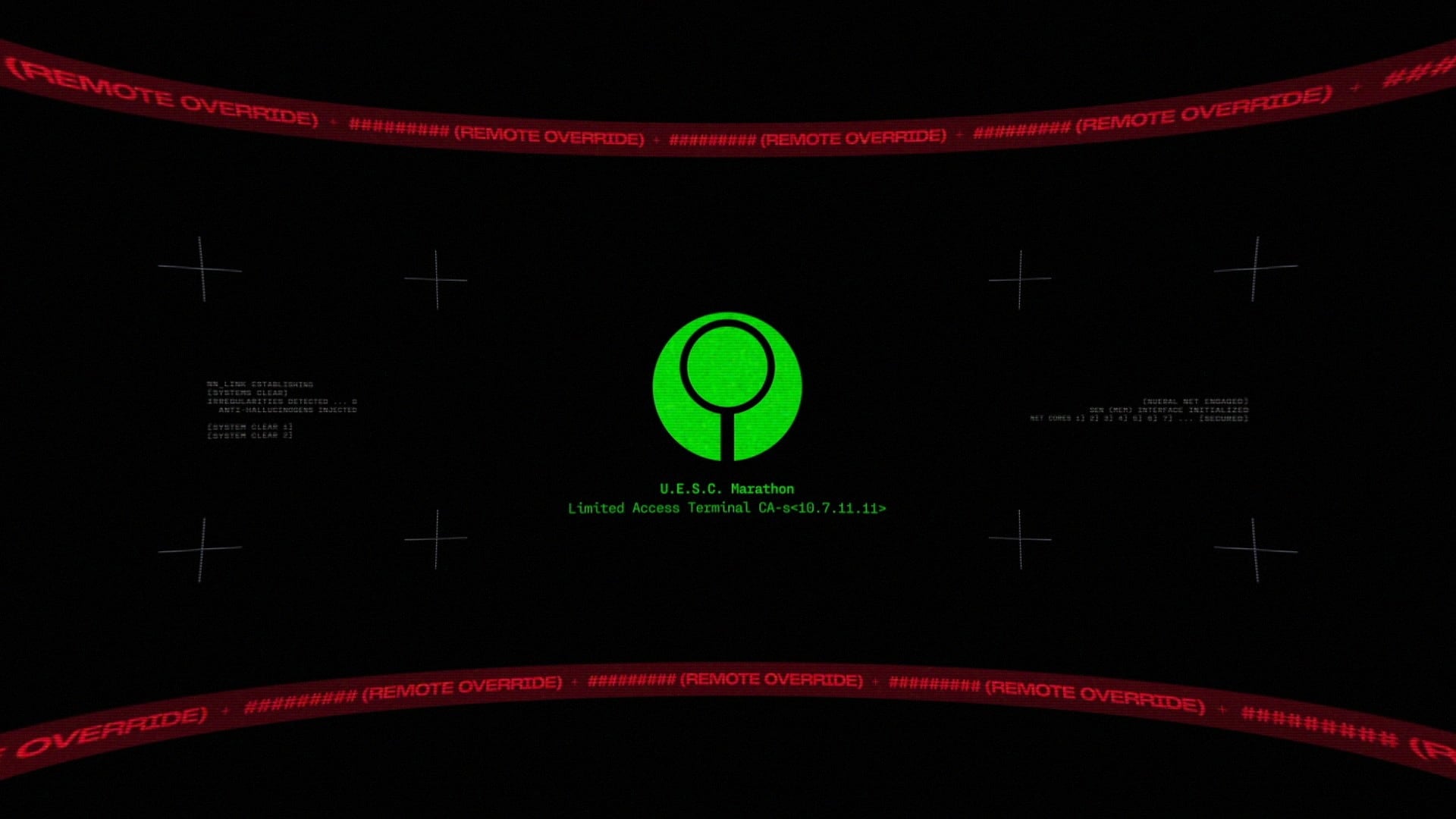 UESC Marathon screen