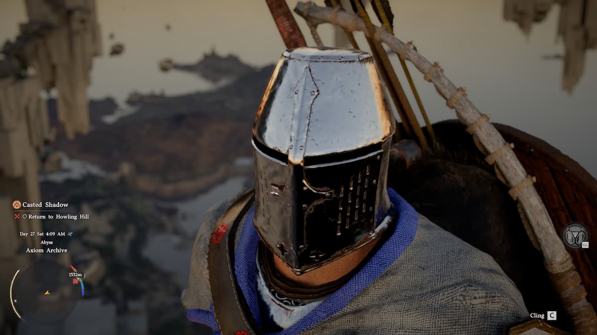 Kliff wearing plate armor in Crimson Desert.