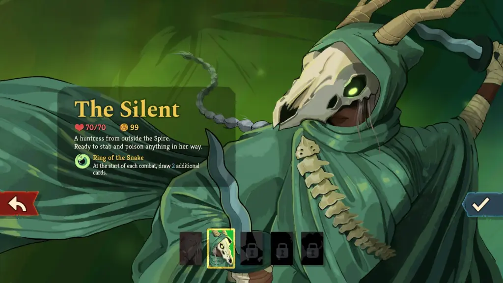 The Silent in Slay the Spire 2