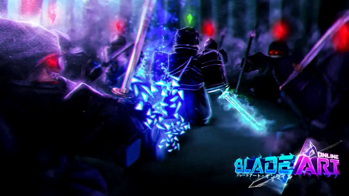 Blade Art Online promo art.