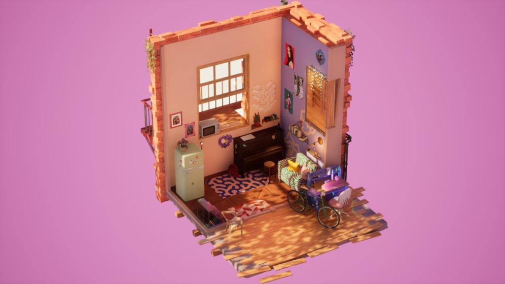the small apartment in hozy