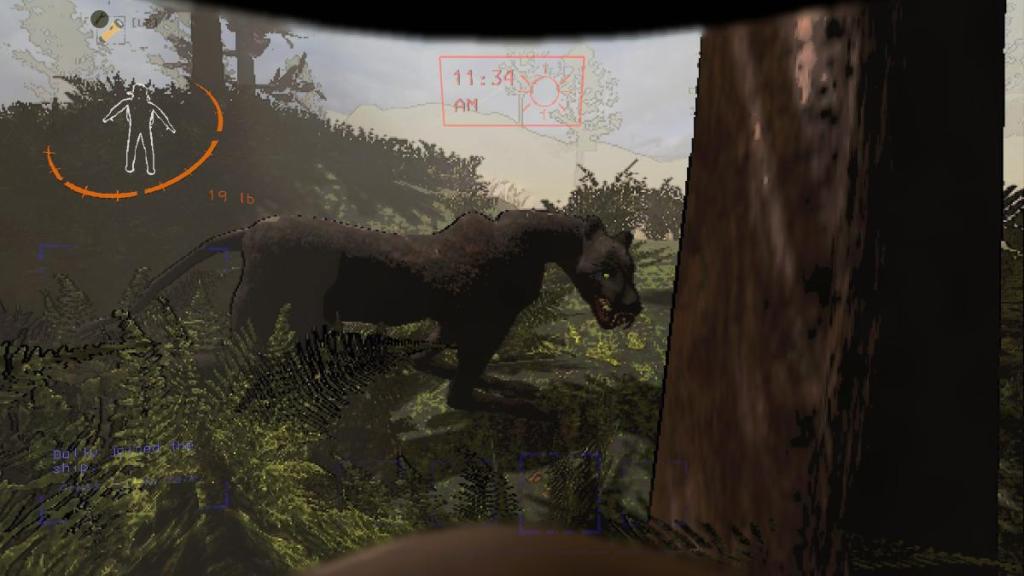 Full body shot of the Feiopar in Lethal Company