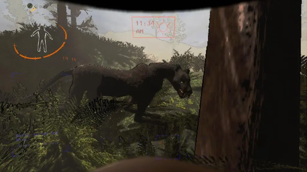 Full body shot of the Feiopar in Lethal Company