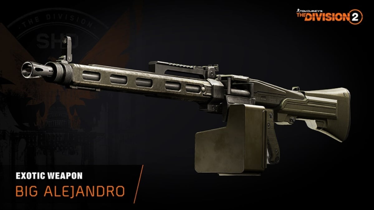 Big Alejandro in The Division 2