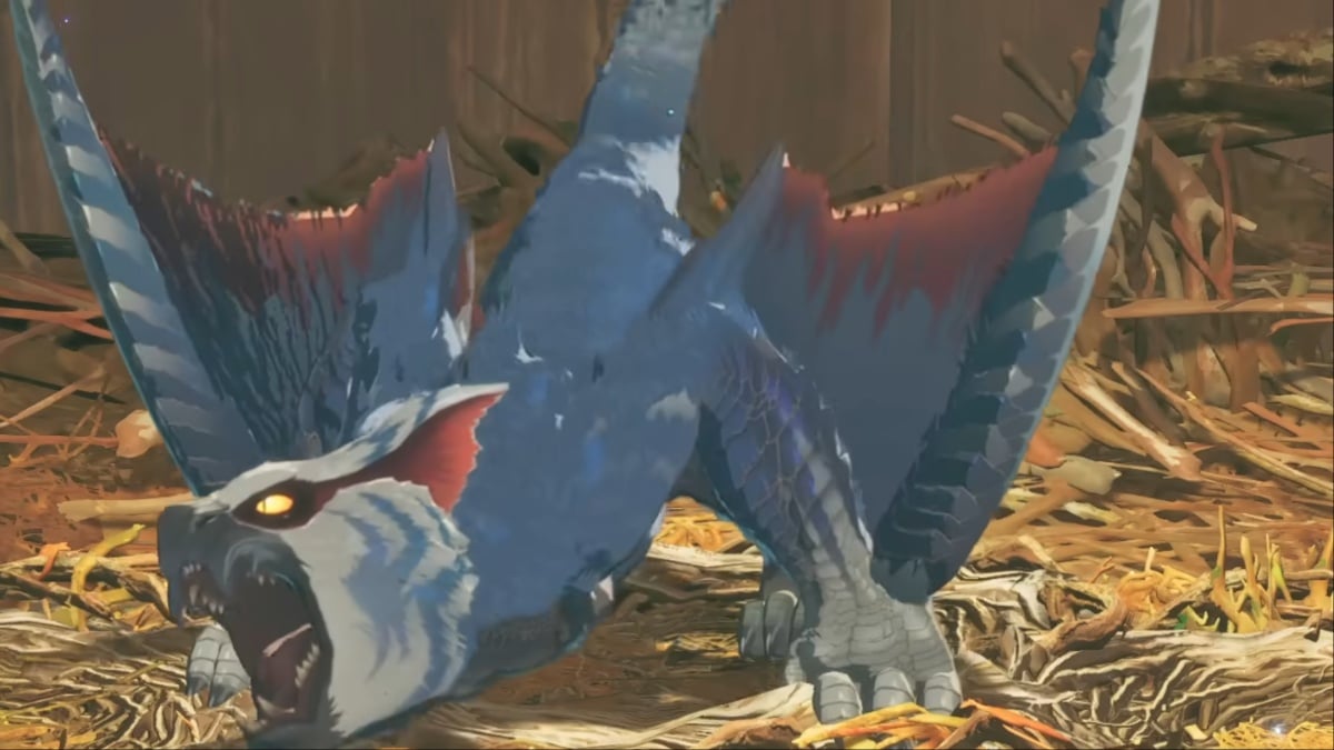 Silverwind Nargacuga in Monster Hunter Stories 3