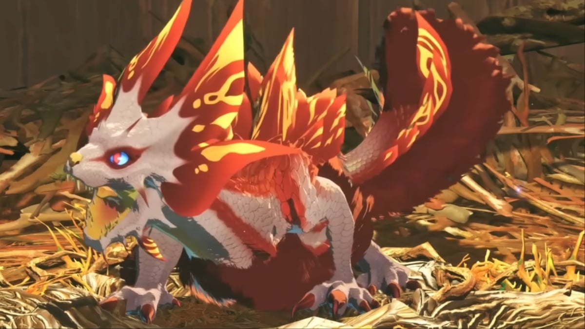 Mizutsune in Monster Hunter Stories 3