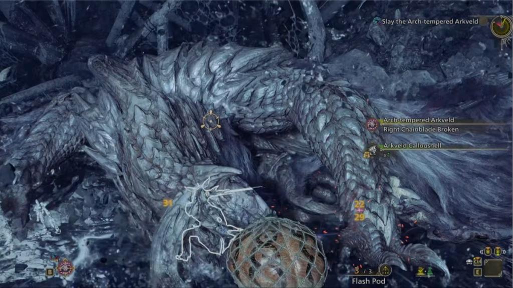 The Wings of the Arkveld in Monster Hunter Wilds