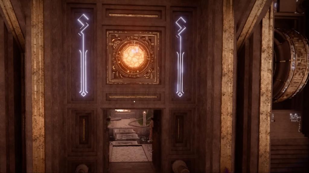 Light-reflection puzzle in Crimson Desert