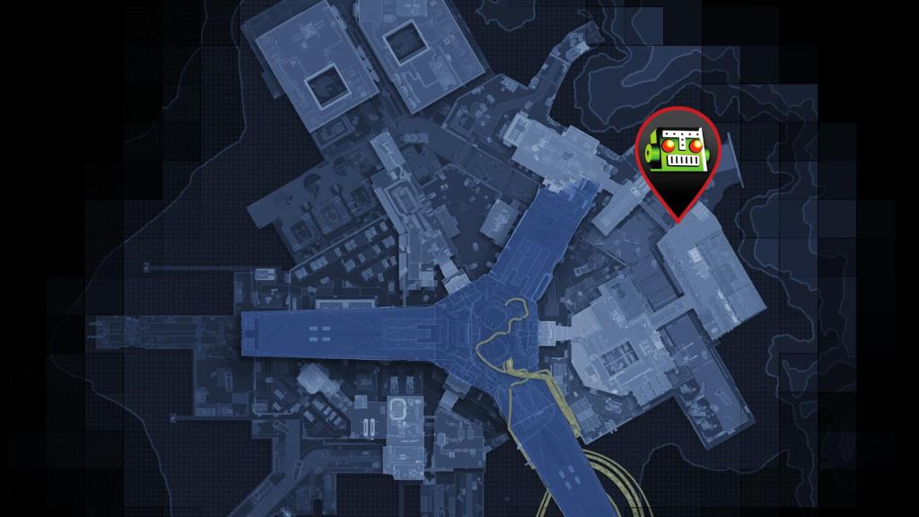 Door that leads to the scanner