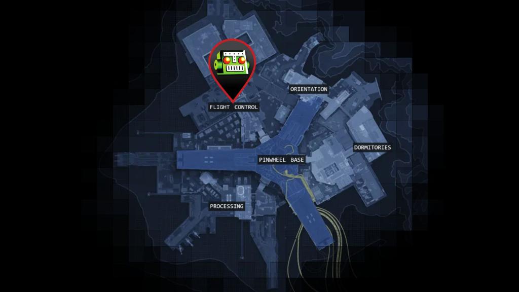 Hack second-floor terminal in Flight Control