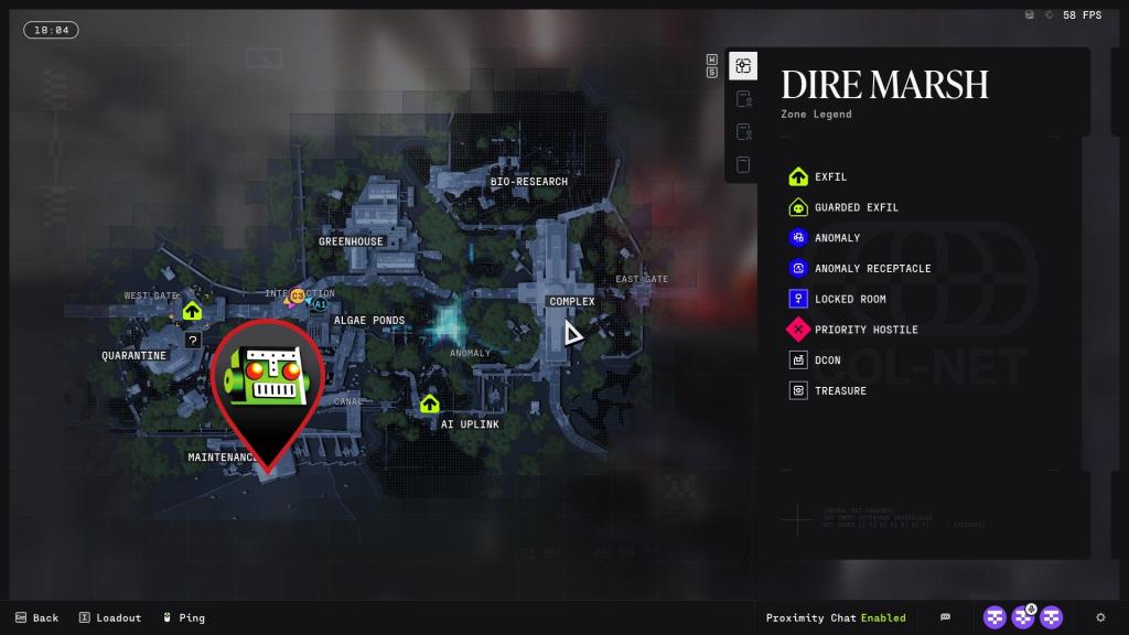 Terminal in Maintenance