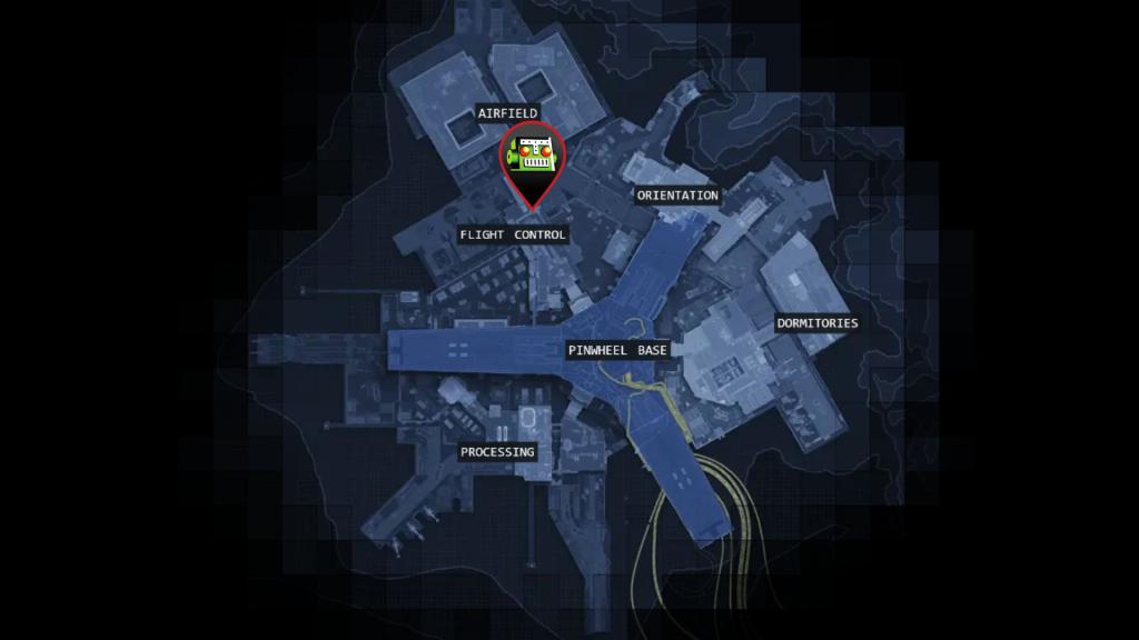 Flight control entrance