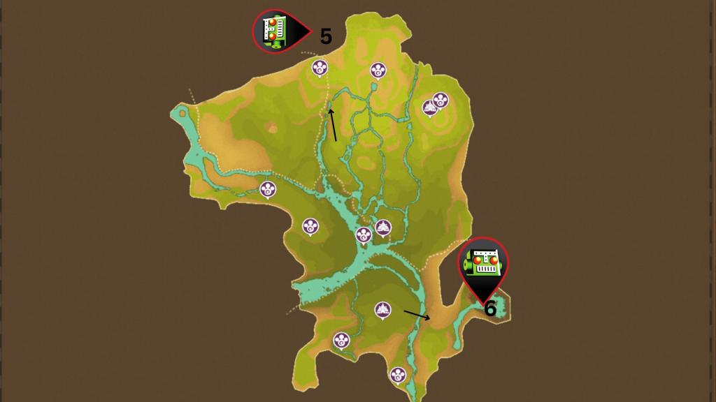 Invasive Monster locations in Canalta Timberland