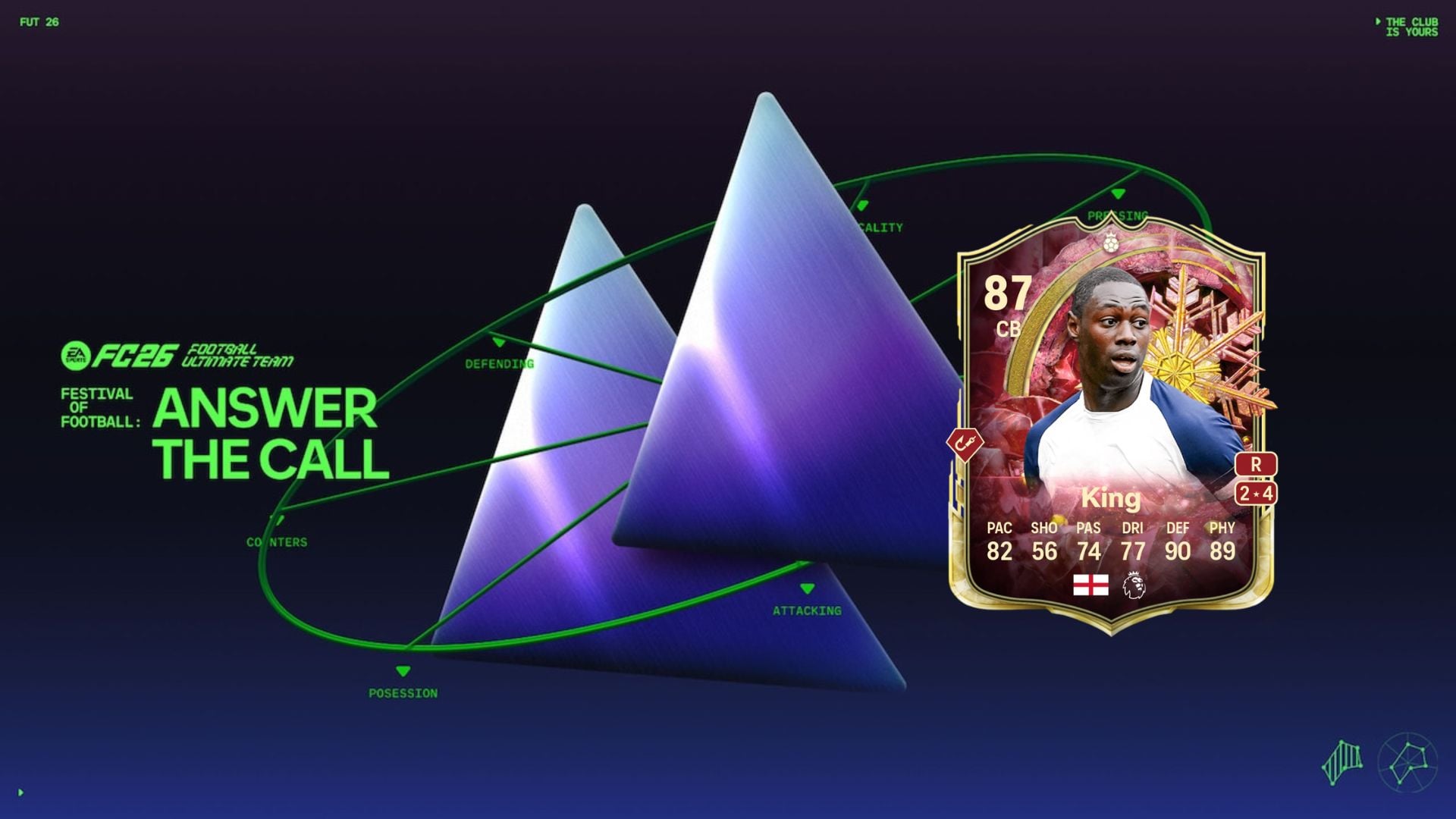 Ledley King Winter Wildcards in FC 26