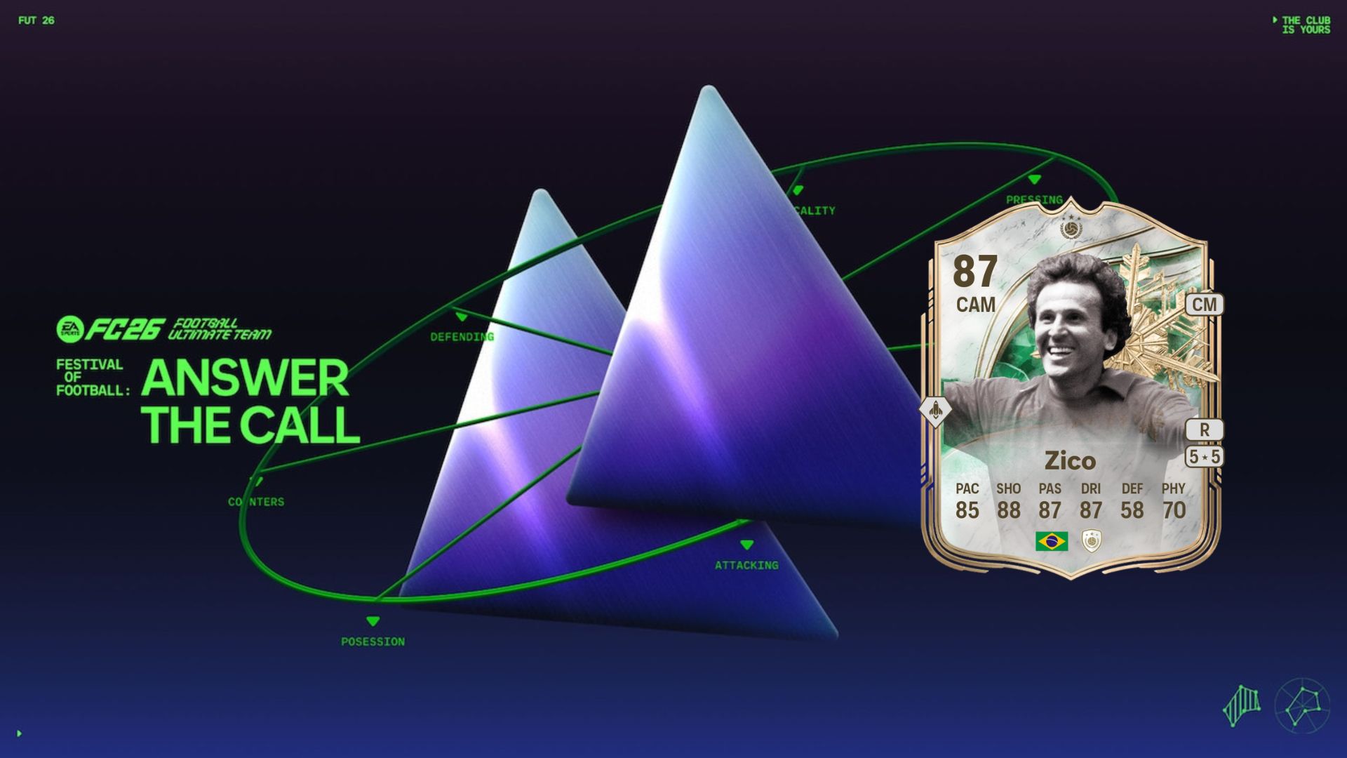 Zico Winter Wildcards item in FC 26