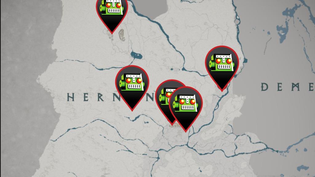 Black Market trader locations in Hernand