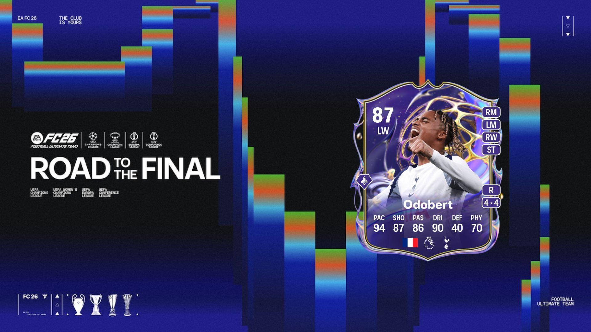 Odobert Future Stars card in FC 26