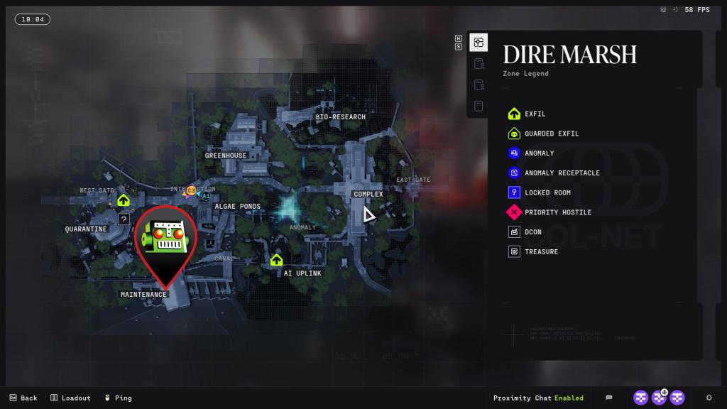 Maintenance POI in Marathon                                                                                                