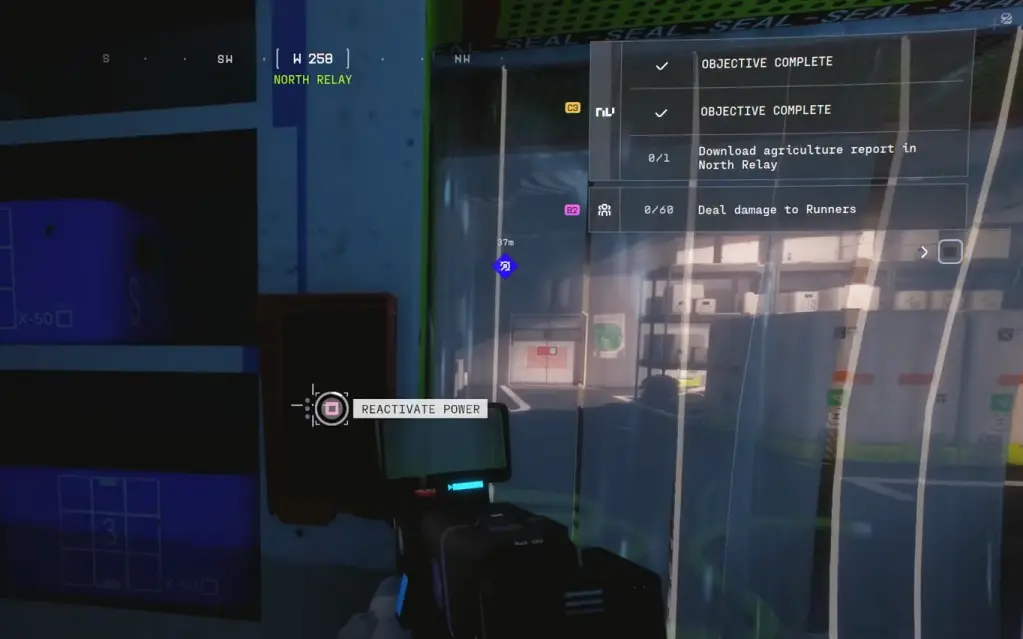 Terminal to restore the power