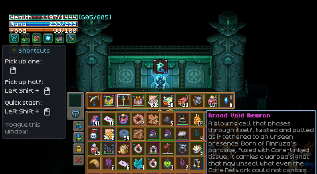 Brood Void Neuron in Core Keeper