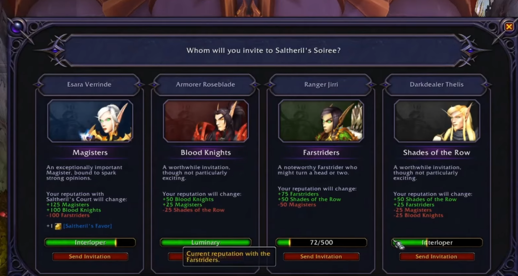 Soiree in WoW Midnight