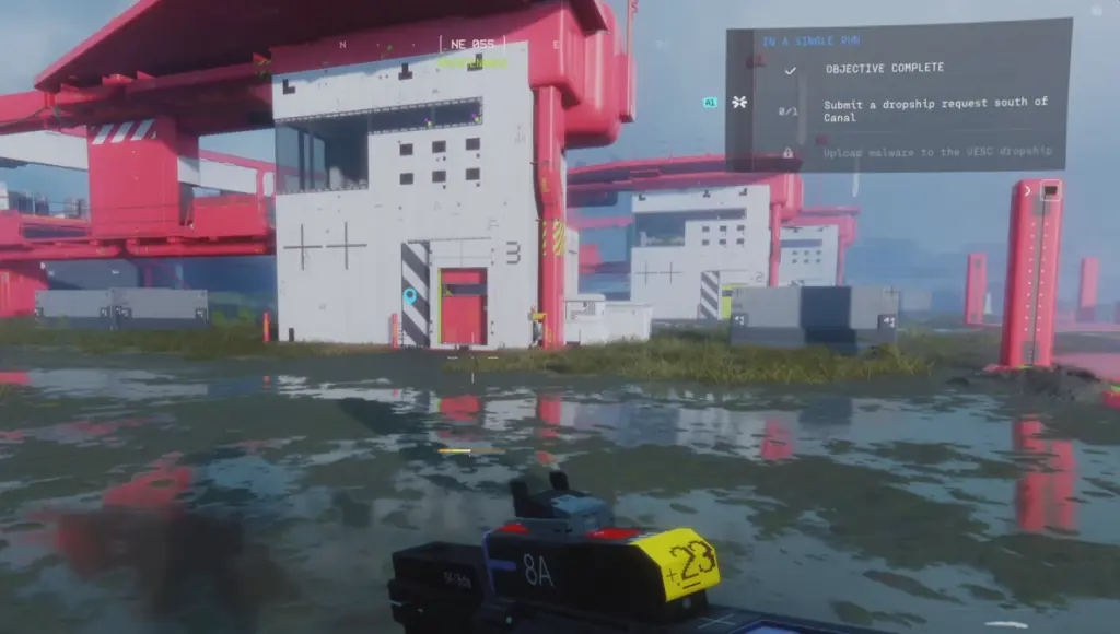 Terminal location in Canal