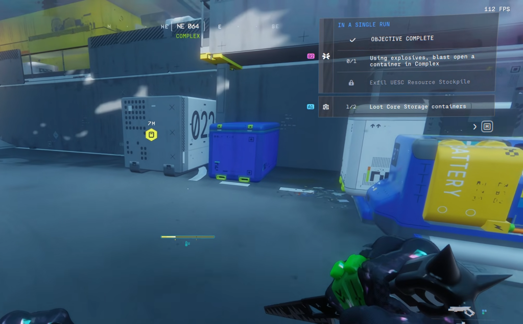 Container that you have to explode