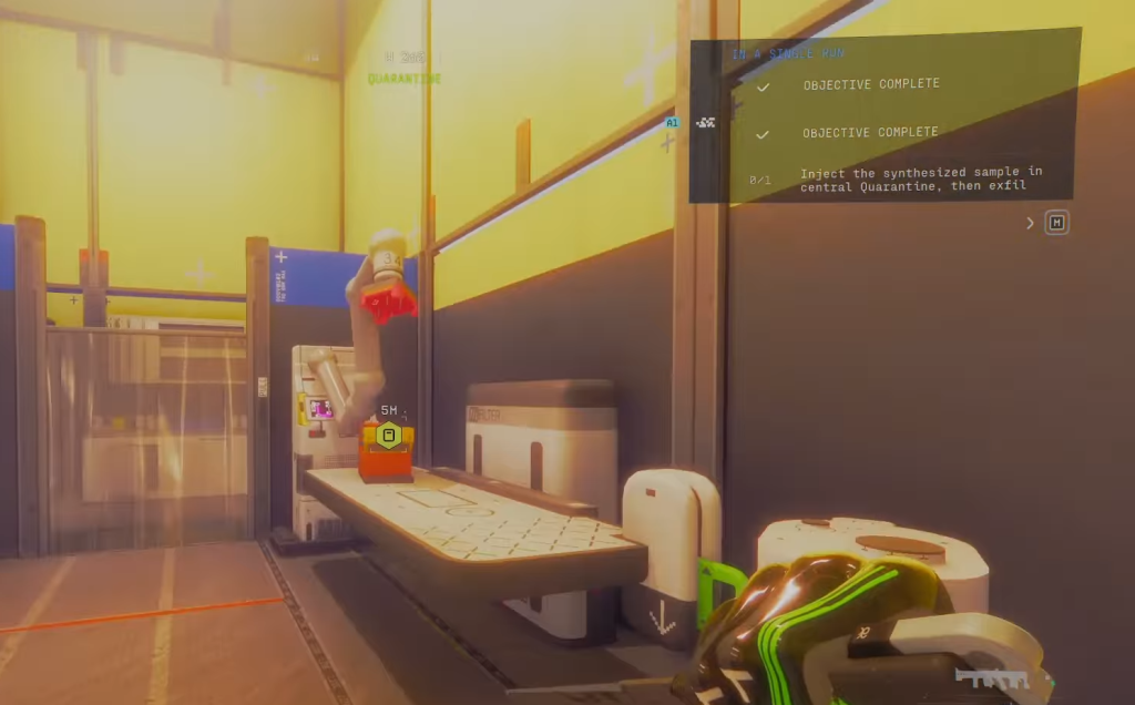 Bio inject sample in Marathon