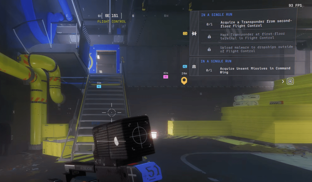 Entrance to Flight Control