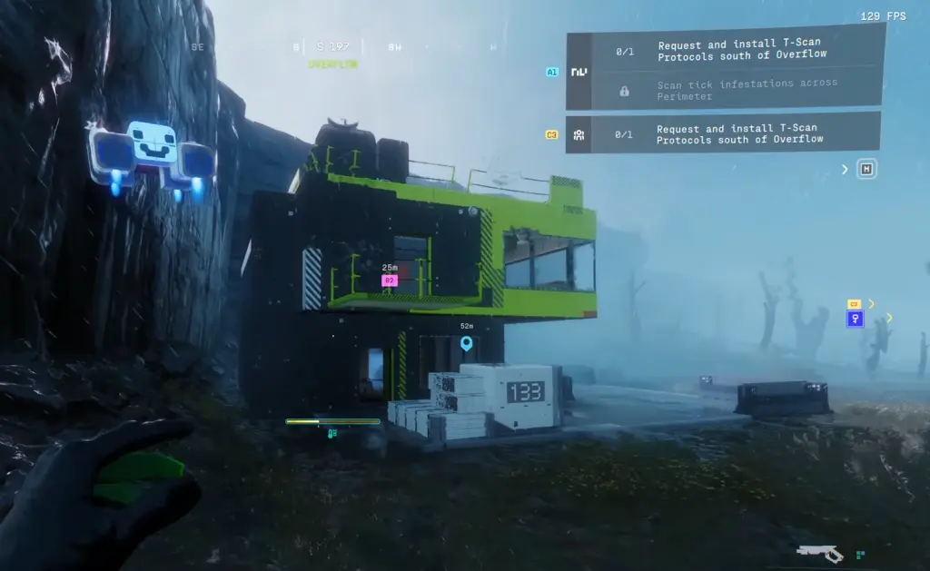 Terminal building in Overflow