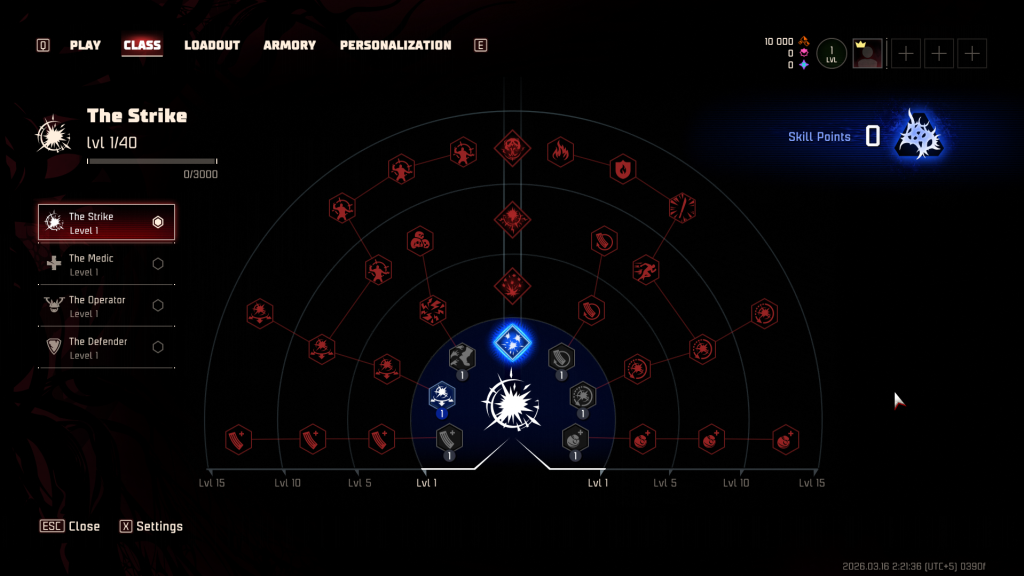 The Strike class in Toxic Commando