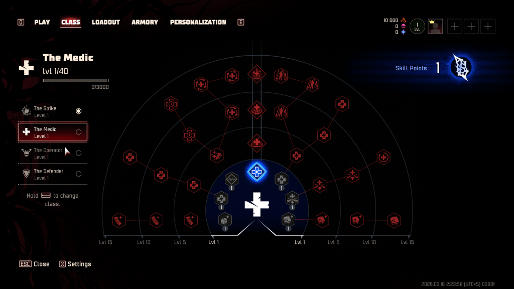 The Medic class in Toxic Commando