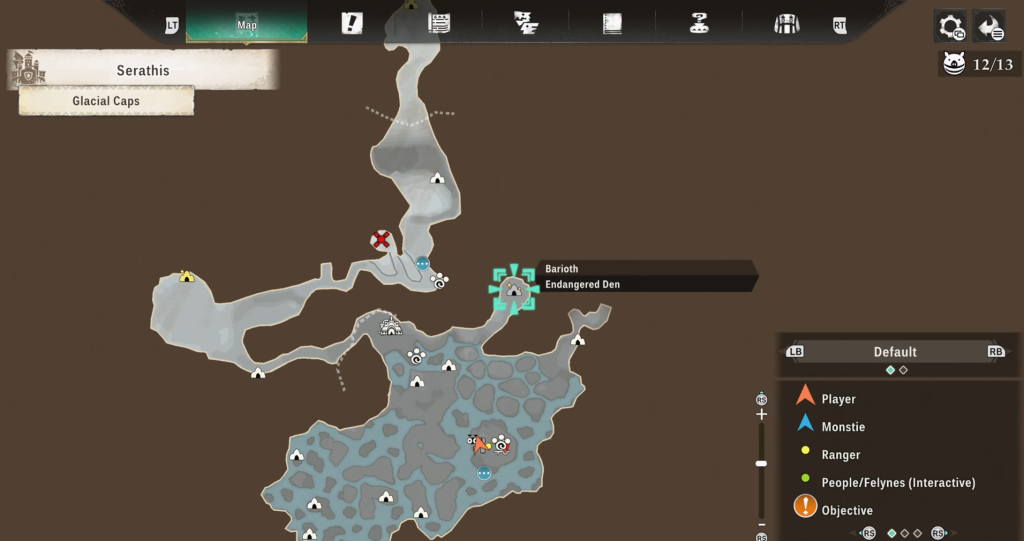 Invasive Khezu location in Monster Hunter Stories 3