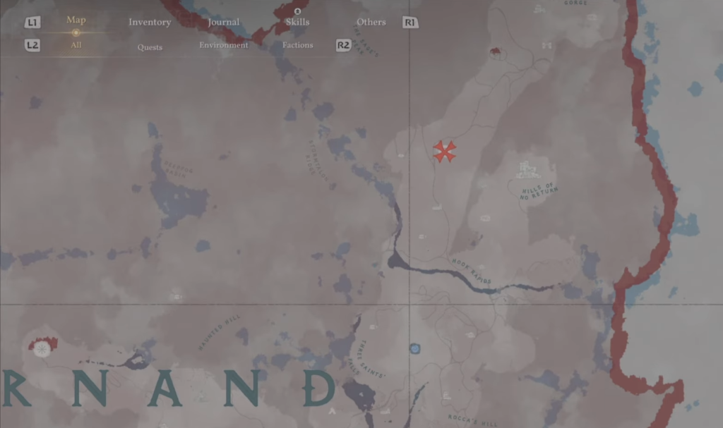 Vilkom Outpost location in Crimson desert