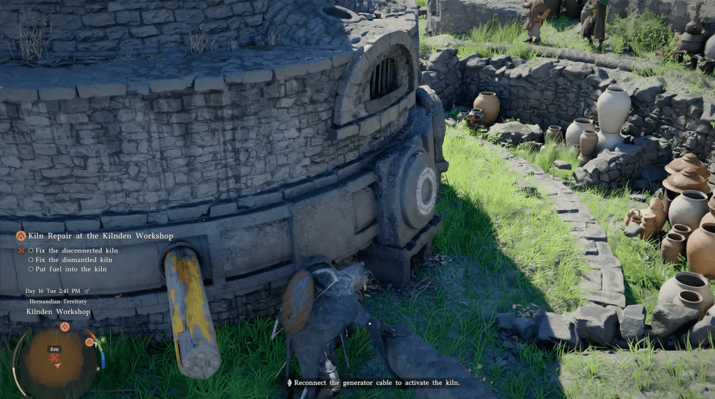 Reconnecting the wires in the Kiln